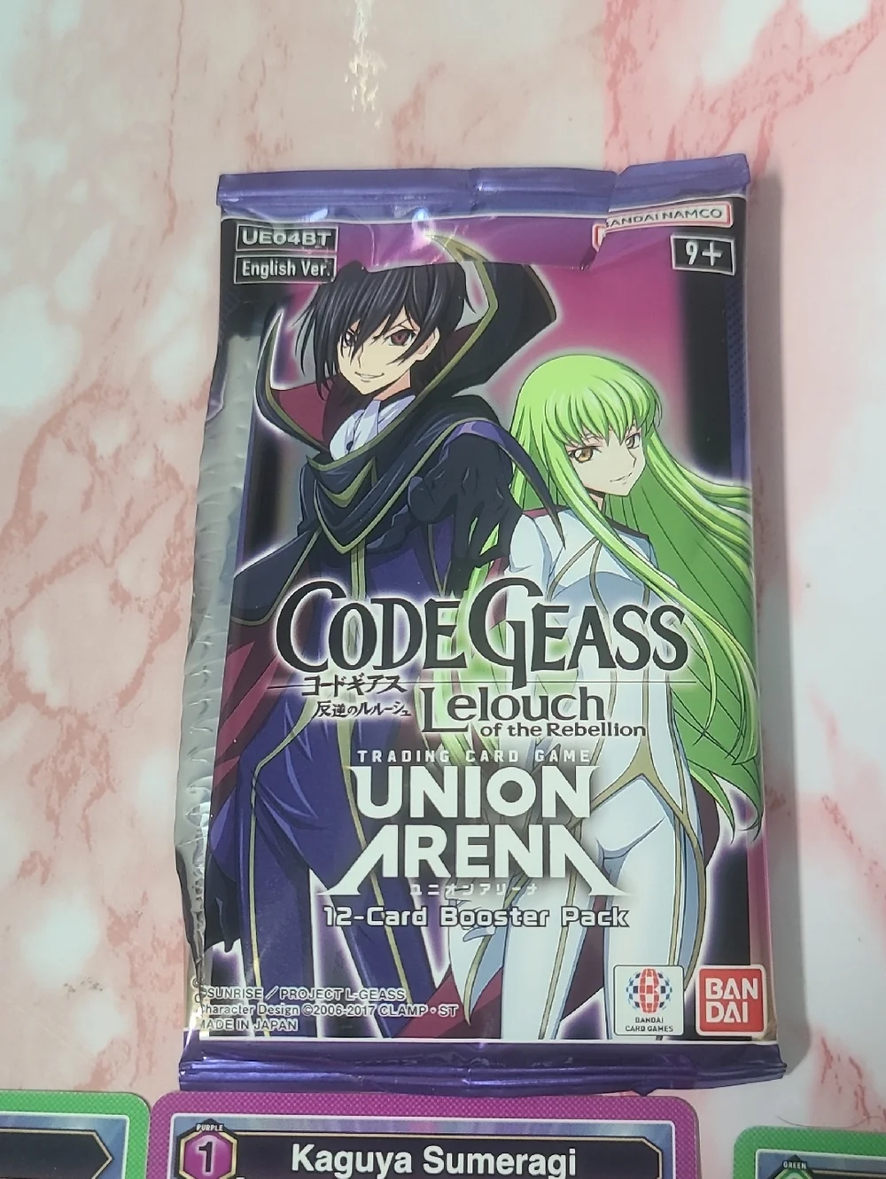 Code Geass Union Arena Lot Of 9 Cards